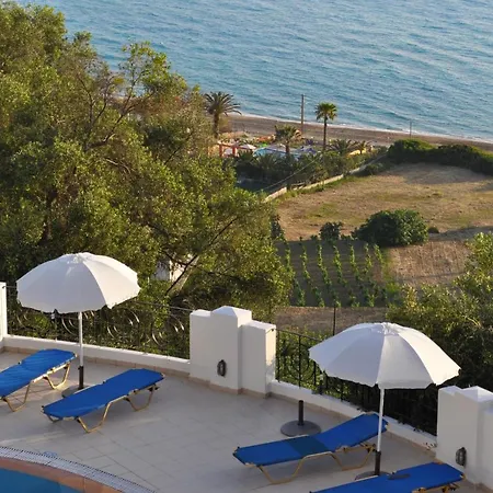 Studio Apartments Maria With Pool And Amazing View - Agios Gordios Beach Agios Gordios (Corfu) Exterior photo